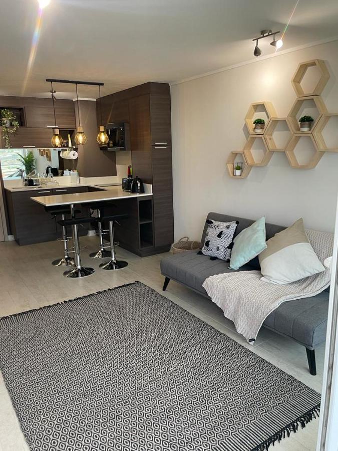 Ferienwohnung Departamento De Lujo Estacionamiento Privado Y Cocina Integral Vina del Mar Exterior foto